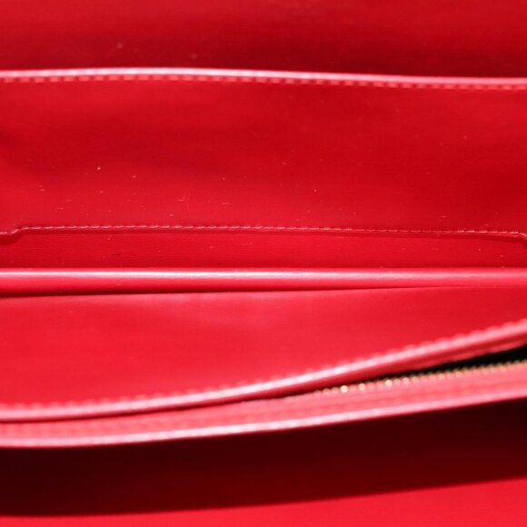 Authentic LOUIS VUITTON Epi Capuchin Shoulder Bag Red M52347 LV - Picture 16 of 16